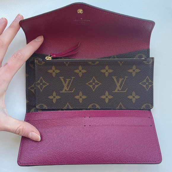 Louis Vuitton Joseph Monogram Wallet Fuchsia Brand New - Picture 4 of 8